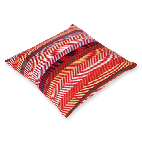 Red Striped sofa cushion cover